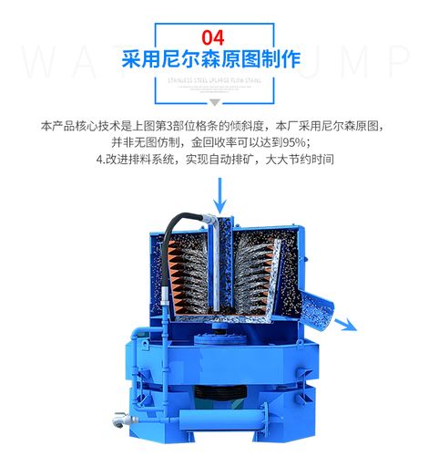 连续式离心机金矿离心机沙金离心机全自动排矿离心机尼尔森水套离心机